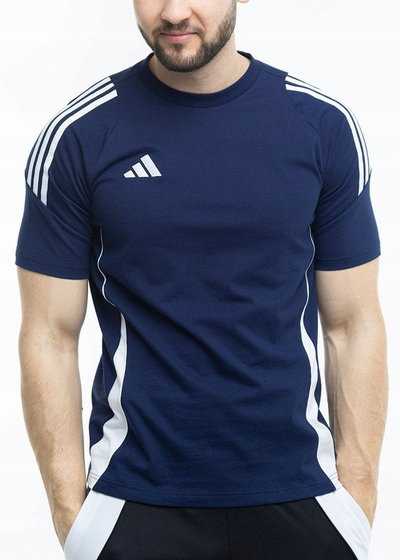 Bluzë Adidas Tiro 24 Sweat M IR9347, pambuk 100%, blu