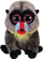 Majmun lodër për fëmijë TY Beanie Boos, 15 cm, i hirtë