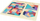 Lojë druri Montessori, Wooden Puzzle Toy, puzzle Tetris, shumëngjyrëshe, natyrale