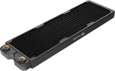 Radiator ftohje me ujë Thermaltake Pacific C360, 360mm, për ventilatorë 120mm, ngjyrë e zezë