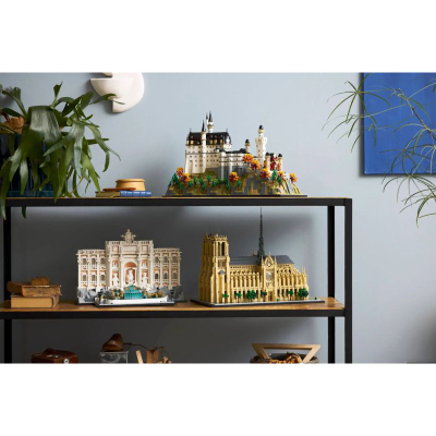 Set lego Architecture 21063 Neuschwanstein Castle, 3455 pjesë, 18+, shumëngjyrësh