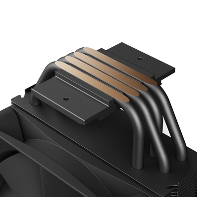 Ладилник за процесор NZXT T120 RC-TN120-B1, воздушно ладење, компатибилен со Intel AMD, црн