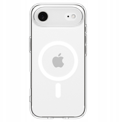 Маска за телефон Spigen Ultra Hybrid MagSafe за iPhone 17 Air Pro, транспарентна, бела
