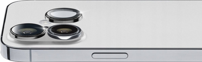 Mbrojtës kamere Cellularline, për iPhone 16 16 Plus, xham i tejdukshëm