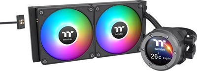 Ftohës uji CPU Thermaltake TH240 V2 Ultra EX, 240mm, ARGB Sync, i zi