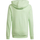 Bluzë me kapuç për fëmijë Adidas Big Logo Hoodie Jr IS2591, pambuk i butë, me xhep kangur, mint
