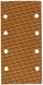 Letër gërryese DEDRA DED7943R5, #150, 92x182mm, me ngjitje velcro