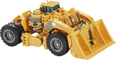 Lodër aksioni Hasbro Transformers Generations Studio Series Voyager, figurë që kthehet nga robot në makinë ndërtimi, artikull i përzier, e verdhë