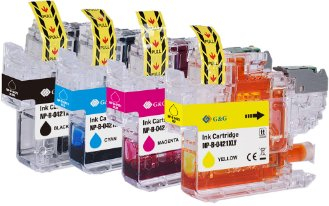 Fishek printeri G&G LC421XLVAL, set 4 copë, XL, shumëngjyrësh
