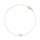 Byzylyk për femra Daniel Wellington Aquarius Crystal DW00400917, i artë