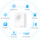 Njësi qendrore TP-Link Tapo H100, Wi-Fi, IoT Hub, e bardhë
