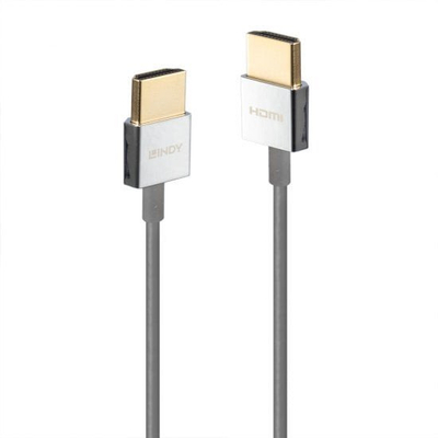 Kabllo HDMI LINDY Ultra High Speed, 0.5m, e hollë, e zezë