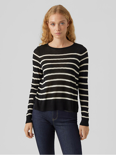 Triko Vero Moda VMNOVA 10282354 Black