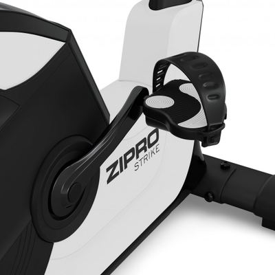 Biçikletë stacionare Zipro Strike White, magnetike, me kompjuter trajnimi, e bardhë