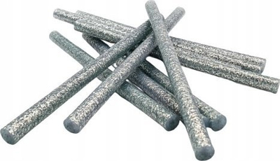 Patrona ngjitësi për pistoletë Silver, 11mm, set me 6 copë, ngjyrë argjendtë