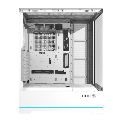Kuti kompjuteri DarkFlash DY451L, ATX MIDI Tower, xham i temperuar, e bardhë