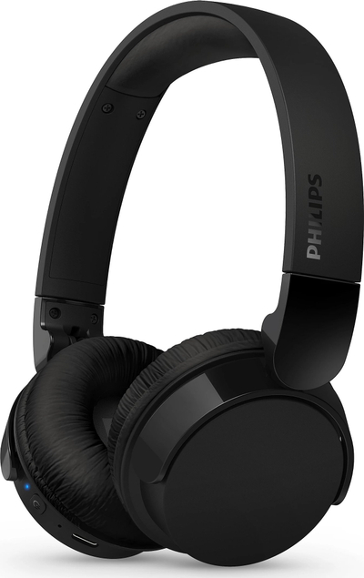 Kufje on-ear Philips TAH4209 Series 4000, wireless Bluetooth, 55 orë bateri, të zeza