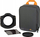Këllëf për filtra fotografikë Lowepro GearUp Filter Pouch 100, i vogël, me xhepa mrena, gri e errët