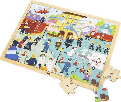 Lodër puzzle Viga 44581, 48 elementë