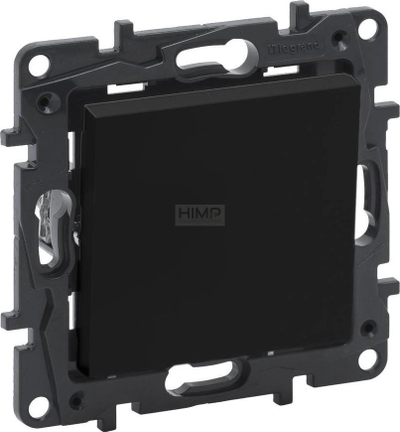 Çelës crossover Legrand Niloe Step 863507, 10AX, i zi