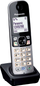 Telefon fiks pa tel Panasonic KX-TGA682EB, receptor shtesë, ekran LCD, i zi