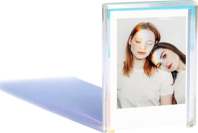 Kornizë fotosh LoveInstant Frame, transparente, me efekt iridescent