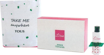 Сет парфем за жени Tous Take Me Anywhere Love Moments, EDT 90 ml, преклоплива текстилна чанта