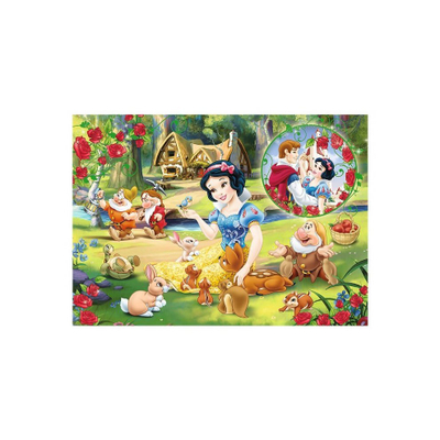 Puzzle Trefl Snow White and the Seven Dwarfs, 200 pjesë, për fëmijë, shumëngjyrësh