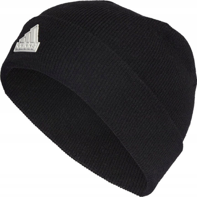 Kape dimri adidas Tech Cuff IB2648, poliestër, e zezë