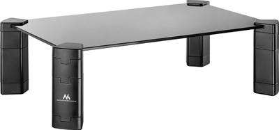 Stendë laptopi dhe monitori Maclean MC-934, xham i kalitur, 20kg, e zezë