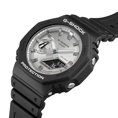 Orë për femra Casio G-SHOCK GA-2100SB-1AER (619), e zezë