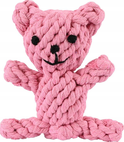 Lodër për qen Pet Nova arush Teddy i vogël, pambuk, rozë