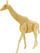 Puzzle 3D druri për pikturim Robotime Giraffe, lodër edukative, me bojëra dhe brushë