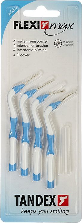 Furçë ndërdhëmbore Tandex Flexi Max Aqua, Super Fine, ngjyrë blu