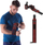 Rripa kapje HMS Grip Strips, set 2 copë, për stërvitje force, të zinj