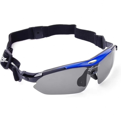 Syze biçiklete Rockbros 10007, Polarized UV400, 4 xhama, të zeza