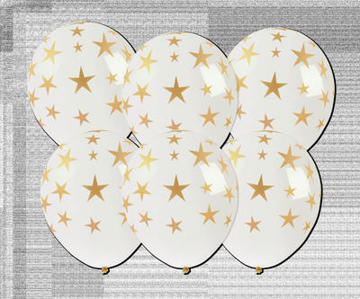 Balon dekorativ ARPEX PBH OP6SZT KB8190, me yje, ngjyrë ari