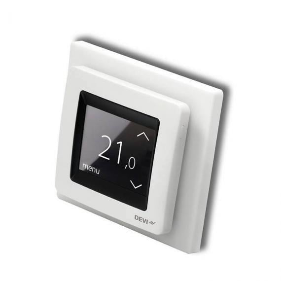 Termostat elektronik Devi DEVIreg Touch 140F1071, 230V 16A, 5 35°C, i bardhë 2