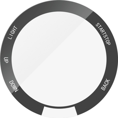 Mbrojtës ekrani PanzerGlass PMMA për Garmin Forerunner 265S, i fortë kundër gërvishtjeve, transparent