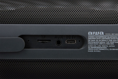Kaltoparlant portabël Aiwa BST-650, Bluetooth 5.0, 20W, ngjyrë e zezë