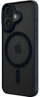Mbështjellës telefoni iLera Case ColorAnt Clear MagSafe për iPhone 16 6.1", TPU, blu transparent