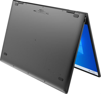 Laptop Umax VisionBook 14Wr Flex (UMM220V40), 14.1\", Full HD, Intel Celeron N4120, 4GB RAM, 128GB SSD, Windows 10 Pro, gri