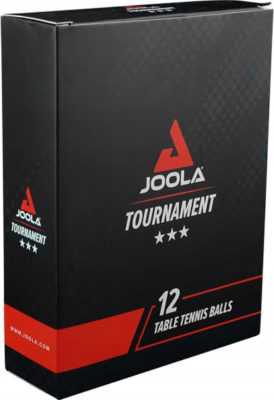 Topa pingpongu Joola Tournament 40+, set 12 copë, të bardhë