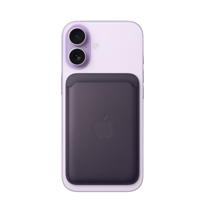 Apple iPhone FineWoven Wallet with MagSafe, Midnight Purple