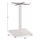 Bazë tavoline alumini HM475.02, kryq 48x48cm, 73cm, e bardhë matte