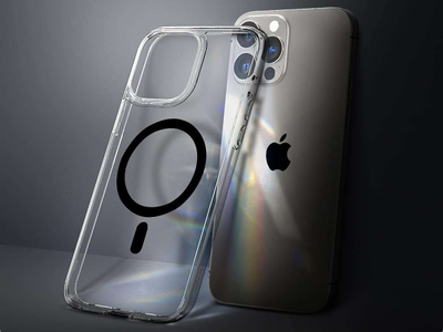 Mbrojtëse telefoni Spigen Ultra Hybrid Mag, për iPhone 13 Pro, MagSafe, transparente