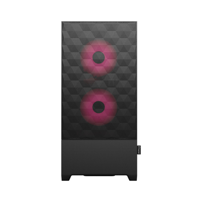 Kasë PC Fractal Design Pop Air RGB Magenta Core TG, e zezë