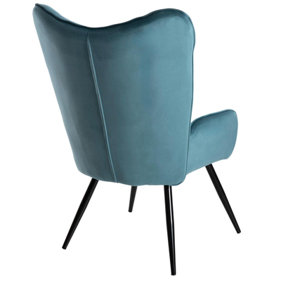 Kolltuk bergère Crawley me stol 70x73x102Hcm (HM8918.17), kaltër