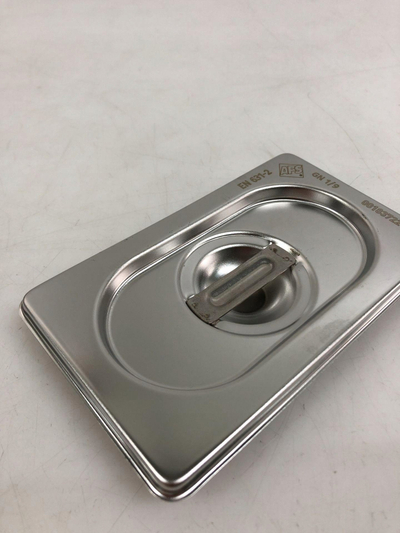Kapak gastro APS GN 1/9, çelik inoks, 175 x 108 mm, pa vrimë për lugë