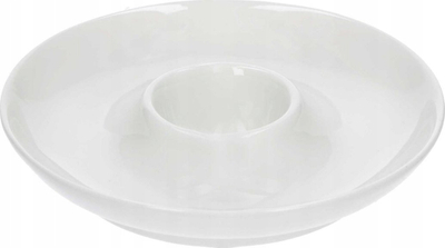 Pjatë për vezë La Porcellana Bianca Uova, 12cm, porcelan, e bardhë